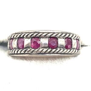 Sterling Ruby Ring Sz. 5